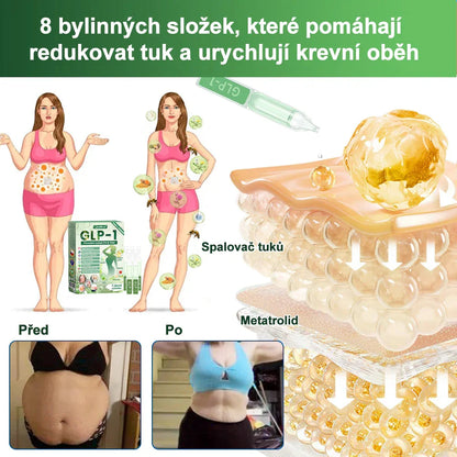 🌿 Oficiální obchod ČR | GLP-1 8-v-1 Fit & Vital Řešení (Jednou denně, viditelné změny za 7 dní) ✅ Obezita, kardiovaskulární zdraví, cukrovka, spánková apnoe, zdraví střev, problémy se klouby a dalš